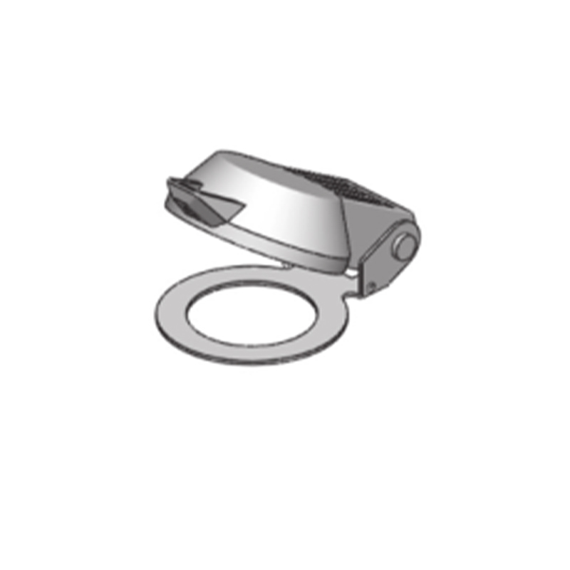 DP001 Chrome ZDC Пылезащитный чехол Водонепроницаемая крышка Аксессуары для замка